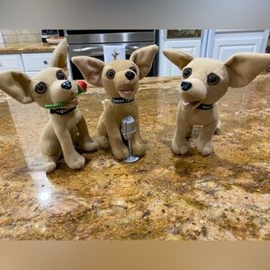 VTG Taco Bell Chihuahuas Set of 3